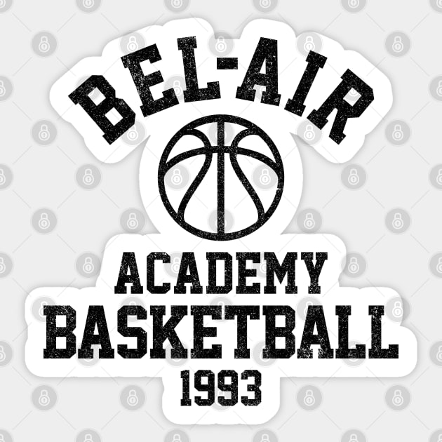 Bel-Air Academy Basketball Sticker by huckblade